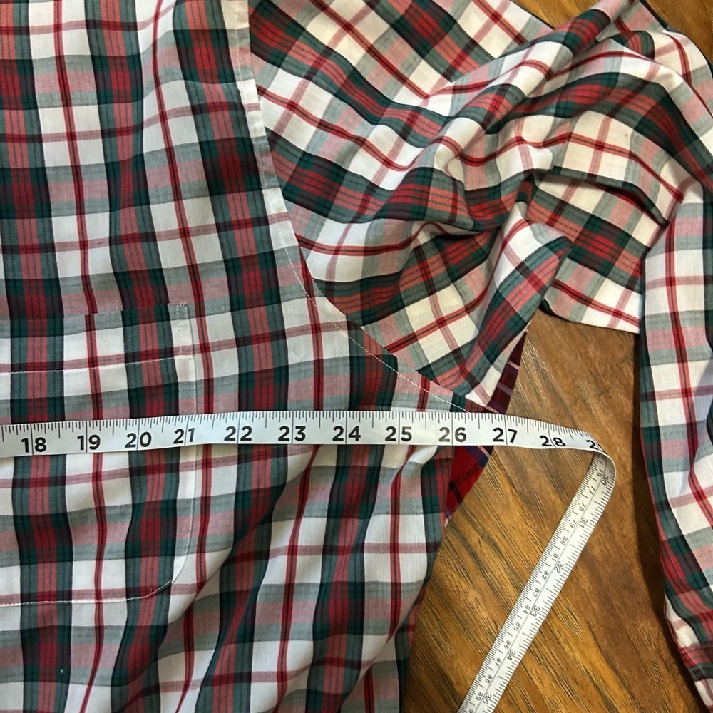Bundle of Two Men's Plaid Button-Up Long Sleeve Casual Shirts Perfect For Work - Picture 10 of 10